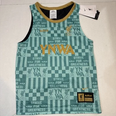 Nike Kids LeBron James X Liverpool LFC Reversible Jersey Size: Medium Kids NWT - Image 1 of 4