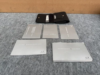 Infiniti Q50 2014-2017 Híbrido OEM Propietarios Manual Libros Libro Juego - Imagen 1 de 4