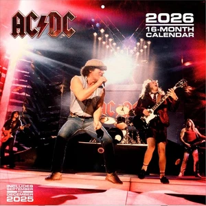 AC/DC Official 2026 Calendar - Brand New Official - Picture 1 of 7
