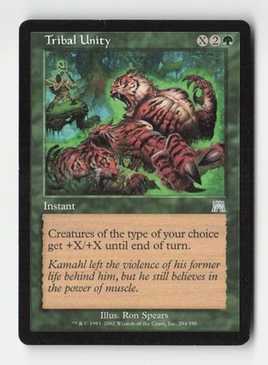 Tribal Unity Onslaught #294 Uncommon - Image 1 of 2