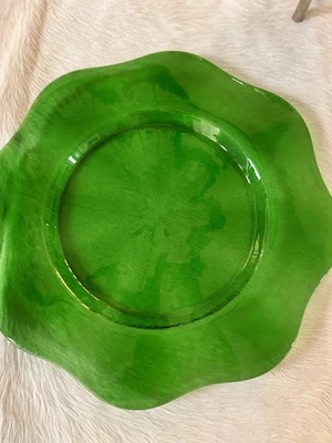 Villeroy & Boch Fiorina Green 12 1/2” 34cm Buffet Plate Excellent Condition!! - Image 1 of 4