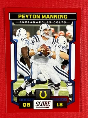 2023 Score - Peyton Manning #16 Red - Image 1 of 2