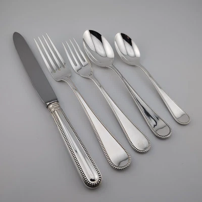 Ajuste de 5 piezas de plata de ley Wallace Palatina - sin monogramas Foto 1 de 4