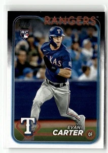 2024 Topps #280 Evan Carter RC - Picture 1 of 2