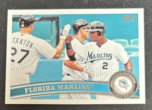 2011 Topps Marlins Leaders Giancarlo Mike Stanton Hanley Ramirez Card 361 VG O/C - Picture 1 of 2