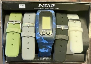 B- Active Watch/Fitness Tracker With 5 Bands - Photo 1 sur 3