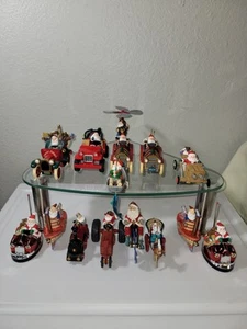 Konvolut 15 Punzen Andenken Ornamente Weihnachtsmann verschiedene. Beschreibung neu kariert - Bild 1 von 14