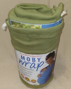 Sprengwickel Babytrage olivgrün 1 Größe 100% Baumwolle bis 35 lbs NEU mit Booklet - Bild 1 von 5