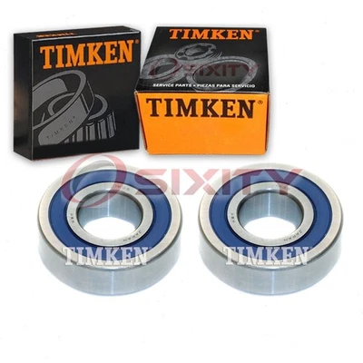 Rodamientos de eje de bomba de dirección asistida Timken 2 piezas para GMC Jimmy 1992-1993 4,3 L ui Foto 1 de 4