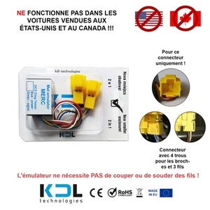 Siège Tapis Testeur Émulateur diagnostic pour Mercedes-Benz C W204 C204 S204 - Picture 1 of 2