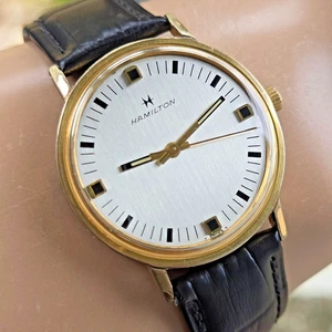 Orologio vintage Hamilton Seaview uomo carica manuale 61001-4 svizzero anni 60 - Foto 1 di 19