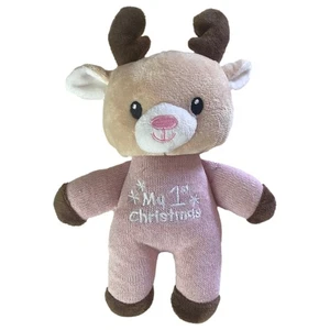 Peluche First Christmas Reno Rosa 9 pulgadas Peluche Pal - Imagen 1 de 3