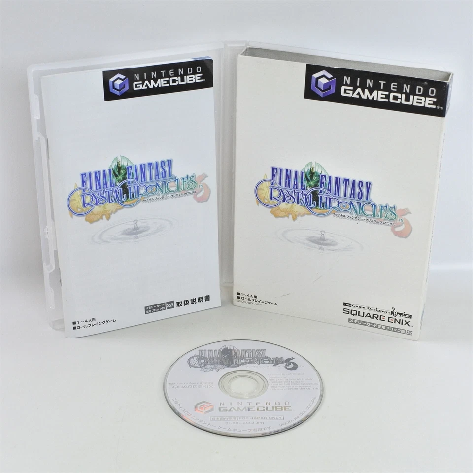 Gamecube FINAL FANTASY CRYSTAL CHRONICLES FF Nintendo For JP System 6154 gc - Image 1 of 4