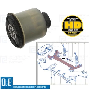 FOR RENAULT MEGANE SPORT RS MK3 RS265 RS275 REAR AXLE SUBFRAME CARRIER BUSH - Picture 1 of 2