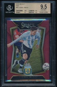 2015 Panini Select Lionel Messi /199 Red Prizm BGS 9.5 Gem Mint #65 Argentina - Bild 1 von 2