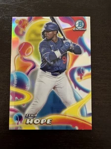 2025 Bowman Chrome Zyhir Hope #MM-23 Melt Mashers Insert Los Angeles Dodgers - Bild 1 von 2