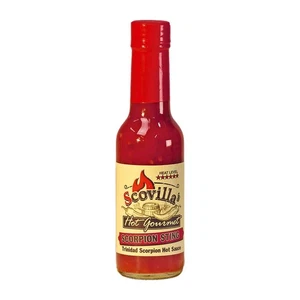 (57,36€/L) Scovilla´s 148ml Hot Gourmet Chili Sauce Scorpion Sting, Chilisoße - Bild 1 von 10