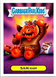 SAM HAIN 2A -  2019 Revenge of the Oh Horror-ible TOPPS GARBAGE PAIL KIDS - Picture 1 of 2