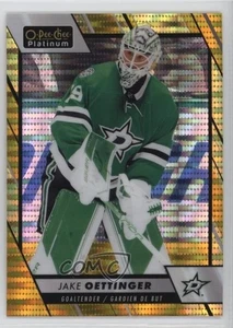 2023-24 O-Pee-Chee platino oro sísmico/50 Jake Oettinger #113 - Imagen 1 de 3