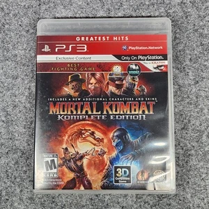 Mortal Kombat Complete Edition Sony PlayStation 3, 2012, mit Handbuch - Bild 1 von 4