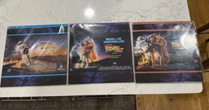 Back to the Future Trilogy Laserdisc Part I, II & III 1 2 3 Clean - Picture 1 of 2