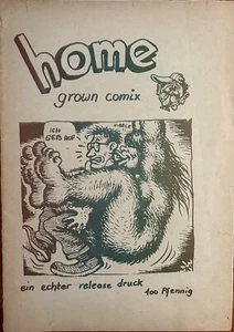 home grown comix - Underground - 1971 - Crumb - selten U-Comix Großformat - Bild 1 von 5
