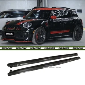 Carbon Side Skirts Extension Spoiler Fits Mini Cooper Countryman JCW F60 2018-23 - Bild 1 von 17
