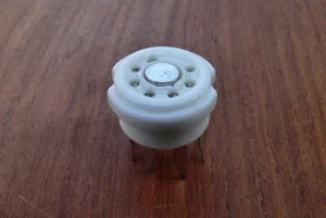 B7G Cerámica 7 Pines Soporte PCB Enchufe Para tubos termiónicos Audio - Imagen 1 de 3
