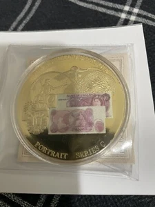 British Banknotes Commemorative 10 Shillings Coin BU with COA - Picture 1 of 3