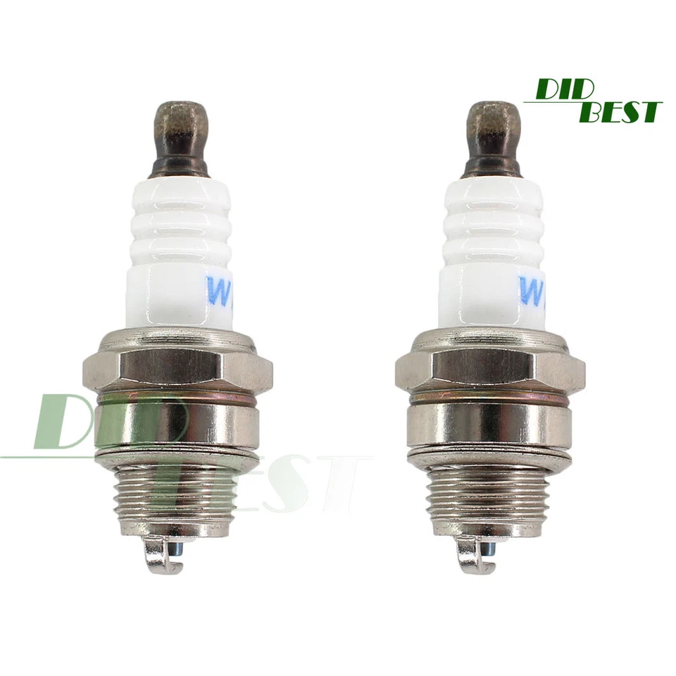 MARKENLOS 2x Zündkerze für Rotfuchs BC52, Brast 4in1 Plus, Fuxtec FX-RT126 Motorsense