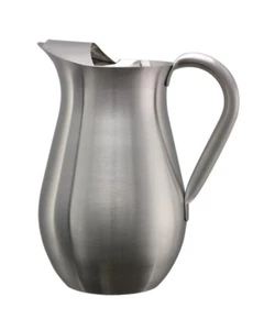 Brocca a campana in acciaio inox spazzolato Service Ideas con protezione ghiaccio 2 litri 67,6 oz  - Foto 1 di 9