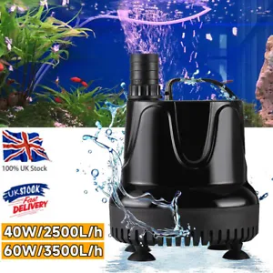 Submersible Water Pump Fish Tank Aquarium Feature Pond Fountain 3500 Litres/hr - Picture 1 of 18