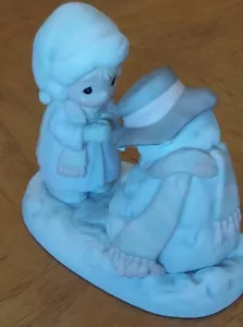 Vintage Precious Moments "We're Going To Miss You," Porcelain Figure - Picture 1 of 6