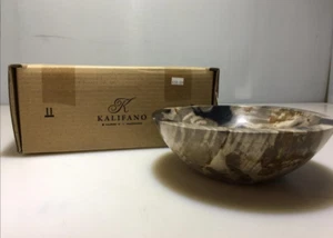 Kalifano Cut Carved Stone Dish From Onyx in Pakistan - Picture 1 of 4