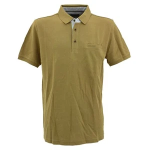 Pierre Cardin Herren kurzarm Polohemd Poloshirt Baumwolle cognac braun 30042 - Picture 1 of 2