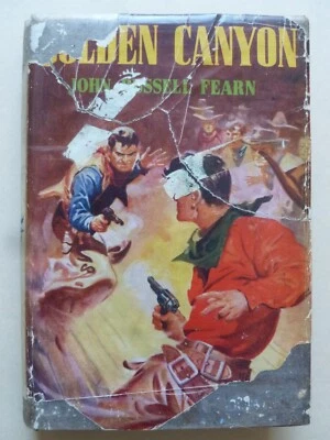 John Russell Fearn – GOLDEN CANYON (1952) – Western Novel - Image 1 of 4