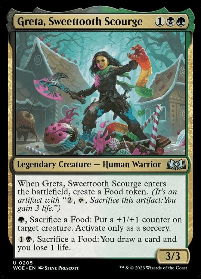 Wilds of Eldraine - Greta, Sweettooth Scourge - Foil - Image 1 of 1