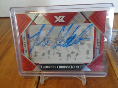 2018 PANINI XR MARK WALTON LUMINOUS ENDORSEMENTS AUTO /99 BENGALS - Image 1 of 2