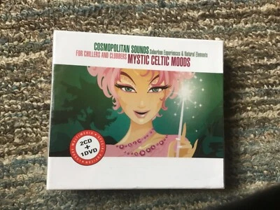 COSMOPOLITAN SOUNDS - MYSTIC CELTIC MOODS - 2 CD & 1 DVD BOX SET (NEW & SEALED) - Image 1 of 3
