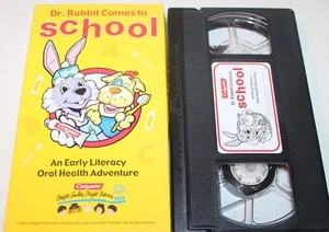 Dr. Rabbit Comes to School (VHS, 2003) An Early Literacy Oral Health Adventure - Picture 1 of 2