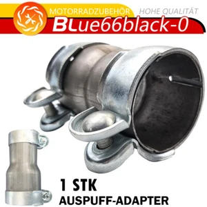 1x Rohr Reduzierstück Abgasanlage Ø 55mm auf Ø 60mm Edelstahl Auspuff Adapter - Bild 1 von 10