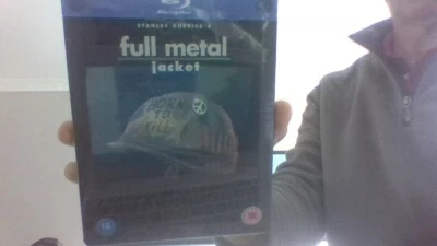 FULL METAL JACKET  -  UK BLURAY STEELBOOK  -  NEW / SEALED  -  PERFECT CONDITION - Image 1 of 2