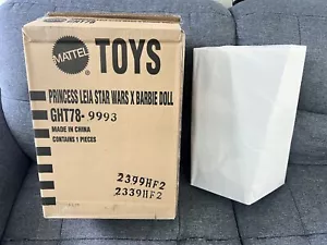 STAR WARS PRINZESSIN LEIA X BARBIE PUPPE GHT78 *NEU* FABRIKVERSIEGELT MIT VERSENDER - Bild 1 von 17