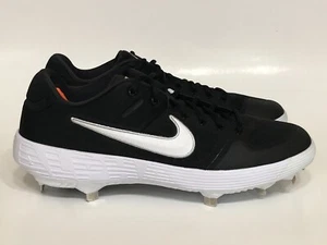 Nike Herren Größe 14 Alpha Huarache Elite 2 Baseball Metall Stollen schwarz weiß AJ6873 - Bild 1 von 11
