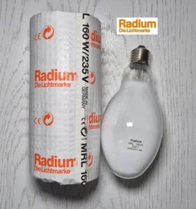 Radium 160W Quecksilberdampflampe Mischlicht E27 MRL Hochdrucklampe Germany - Bild 1 von 3