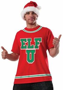 Elf U T-Shirt - Holiday Christmas Clausplay - Costume Accessory - Large Adult