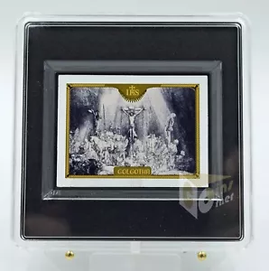 Barra de monedas de oro 999 Tokelau 2022 - Gólgota 1/200 OZ - Imagen 1 de 3