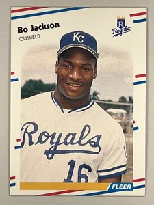 Bo Jackson 1988 Fleer #260 Kansas City Royals - Bild 1 von 2