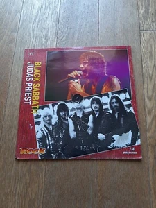 VINILE DISCO LP 33 GIRI-BLACK SABBATH, JUDAS PRIEST- IL ROCK DE AGOSTINI - n. 81 - Foto 1 di 6
