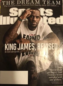 Sports Illustrated Magazine (July 2012) LeBron James - King James, Revised - Picture 1 of 2